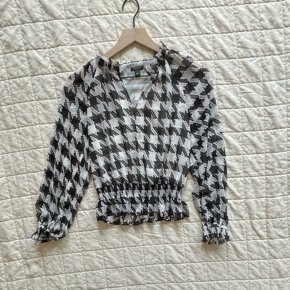 Ann Taylor Long Sleeve Blouse
